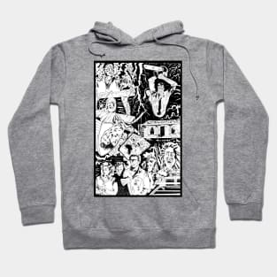 Evil Dead 2 Art print (paintchips) Hoodie